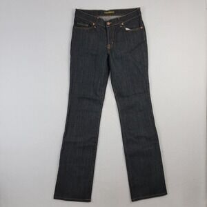 David Kahn Bootcut Jeans Wear Womens 6 Black Denim Mid-Rise 5-Pocket Classic